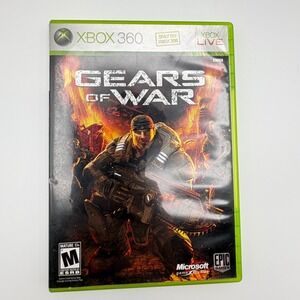Gears of War Xbox 360 Microsoft Game‎ Studios Epic Games CIB with Manual